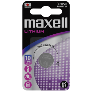 Maxell Lithium CR1220 1p (ny design)