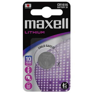 Maxell Lithium CR1616 1p (ny design)