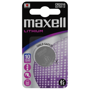 Maxell Lithium CR2016 1p (ny design)