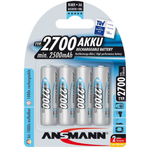 Ansmann NiMH AA-4p 2700mAh