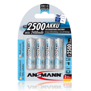 Ansmann NiMH AA-4p 2500mAh
