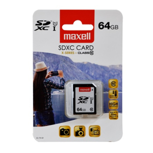 Maxell X Series SDXC card 64GB