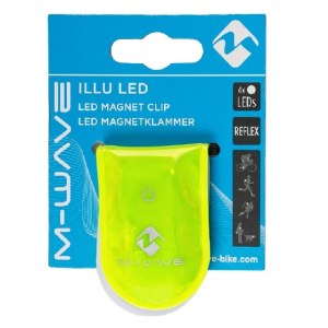 M-WAVE Illu LED magnet clip