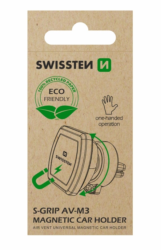 SWISSTEN MAGNETIC CAR HOLDER (ECO PACK)