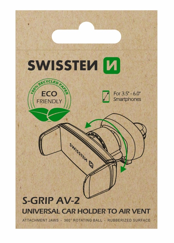 SWISSTEN CAR HOLDER AIR-VENT (ECO PACK)