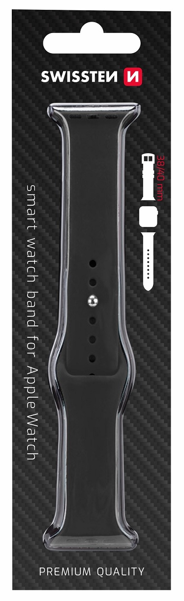 SWISSTEN SILIKONBAND för APPLE WATCH 38-40 mm