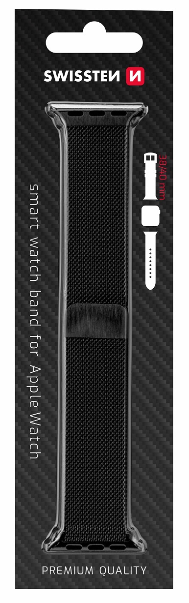 SWISSTEN MESHBAND för APPLE WATCH 38-40 mm