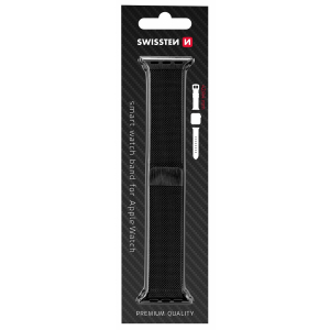 SWISSTEN MESHBAND för APPLE WATCH 42-44 mm