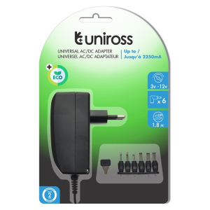 Uniross Universal Adapter 2250mA 27 W