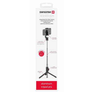 SWISSTEN BT Selfie-stativ Aluminum PRO