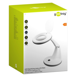 Goobay LED-Förstoringslampa med bas, 6 W