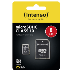 Intenso - microSD - class 10 - 8Gb