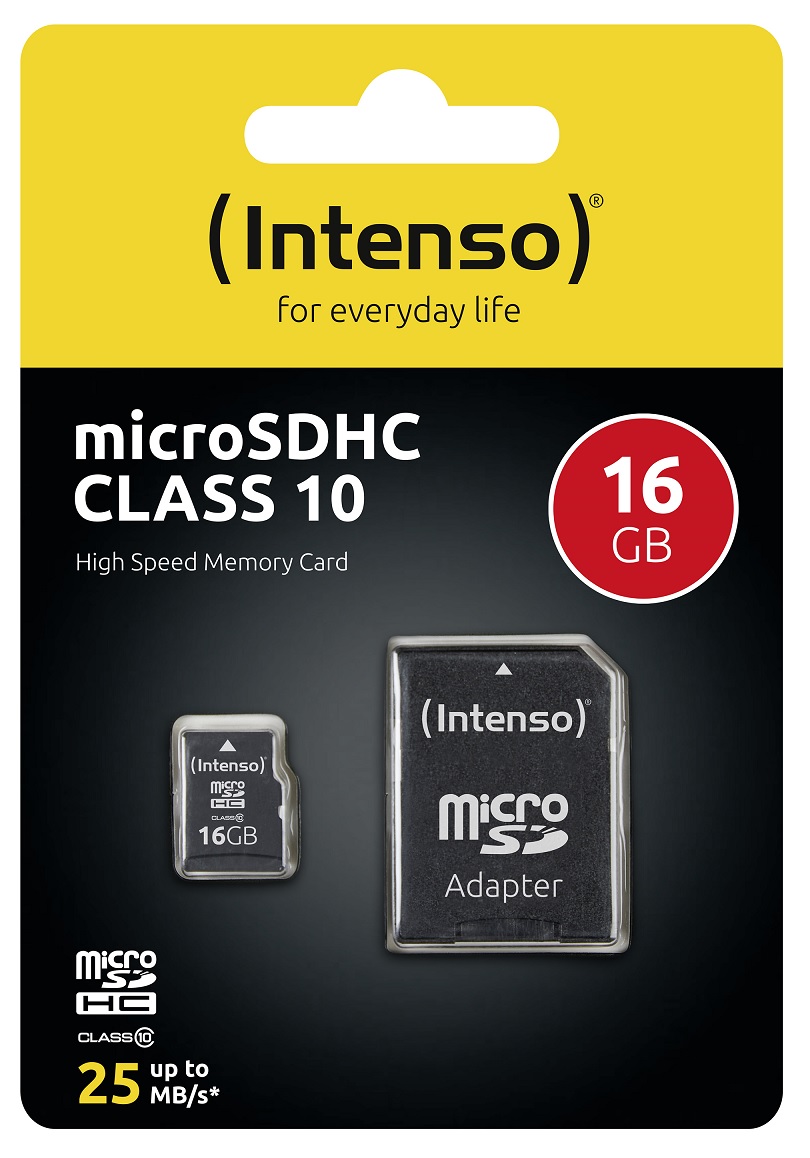 Intenso - microSD - class 10 - 16Gb