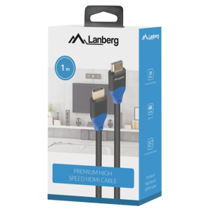 Lanberg HDMI Kabel 1m Premium High Speed