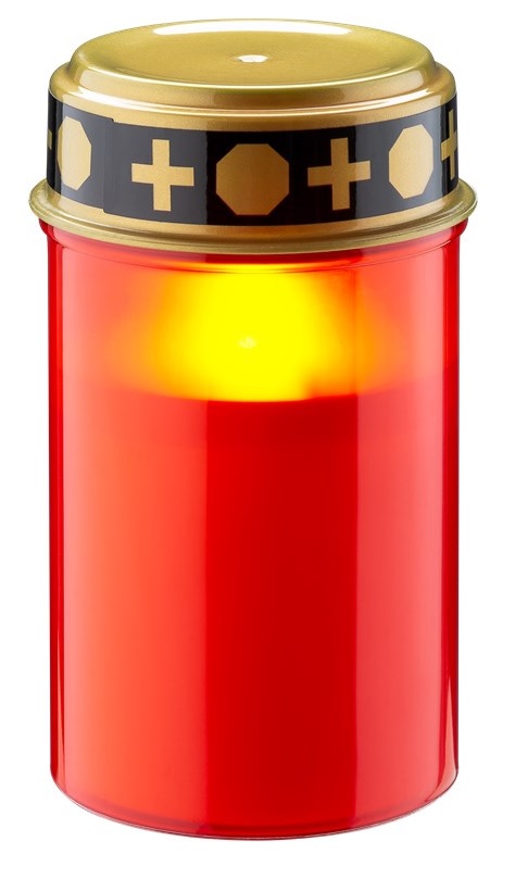 Goobay LED-gravlykta, röd - Bild 2