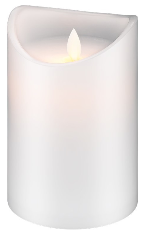 Goobay batteridrivna LED-blockljus, Vit, 10 x 15 cm - Bild 2