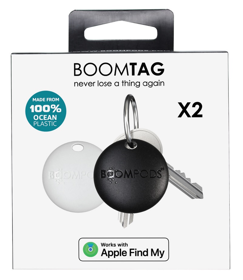 Boompods Ocean Plastic Boomtag - 2-pack
